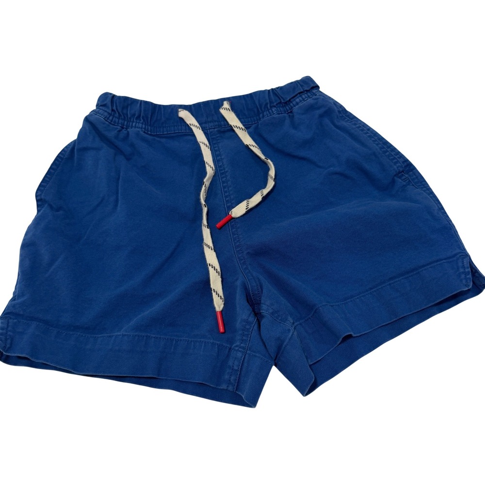 Topo Designs Womens Dirt Shorts Blue Organic Cotton Canvas Stretch XS Spring 21